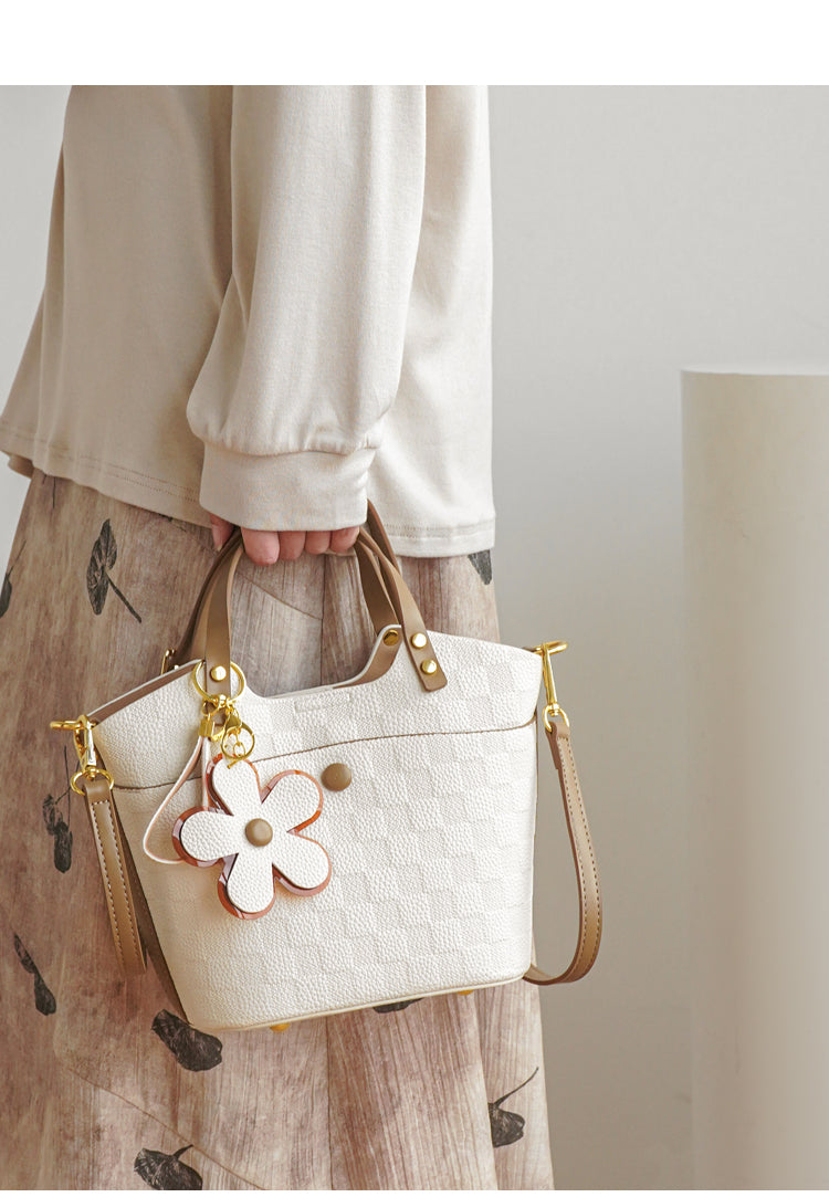 Sophisticated Soft Leather Hand Crossbody Bag