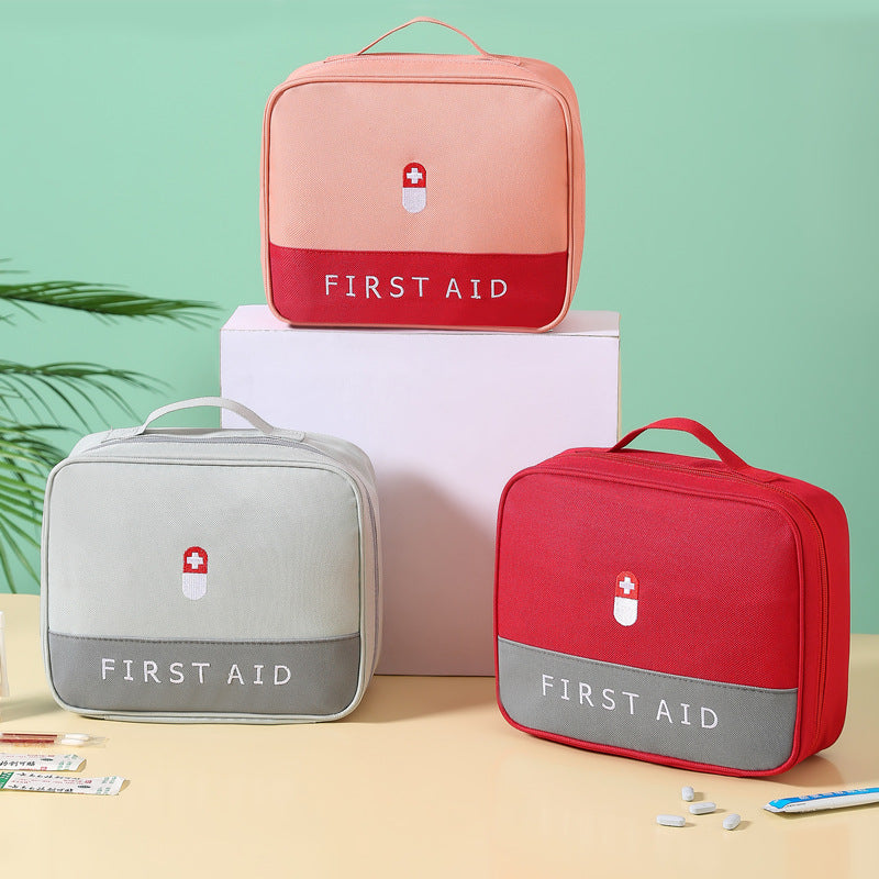 Home First Aid Kit Portable Outdoor Travel Medicine Kit