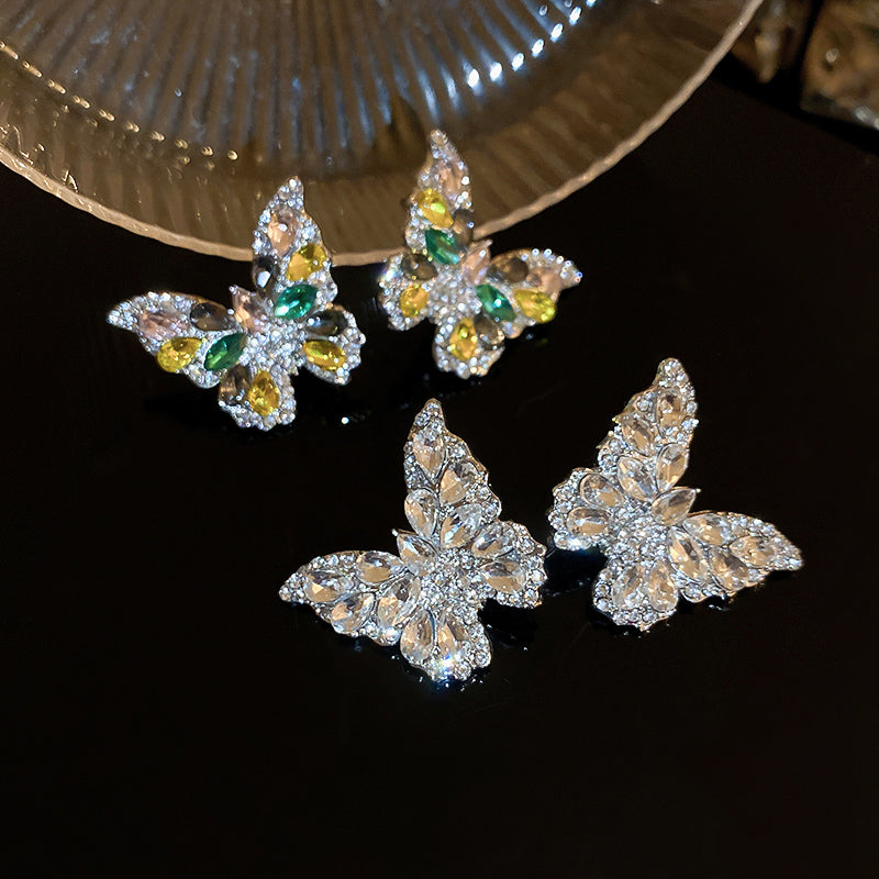 Adiffu Delicate Butterfly Earrings