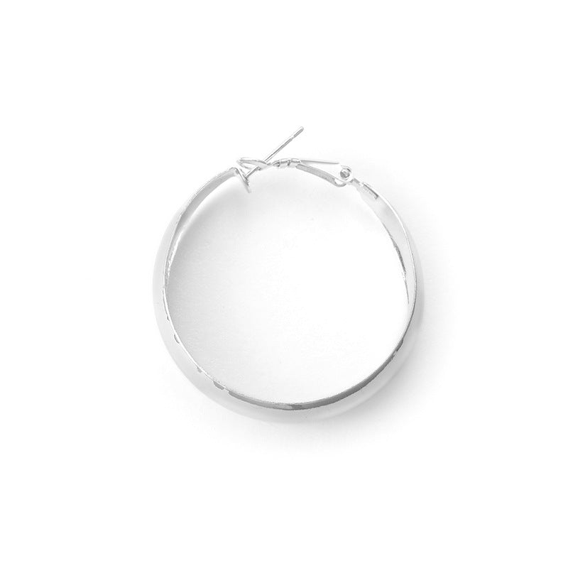 Stylish Geometric Hoop Earrings