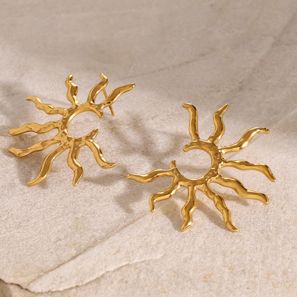 Adiffu Sunflower Earrings
