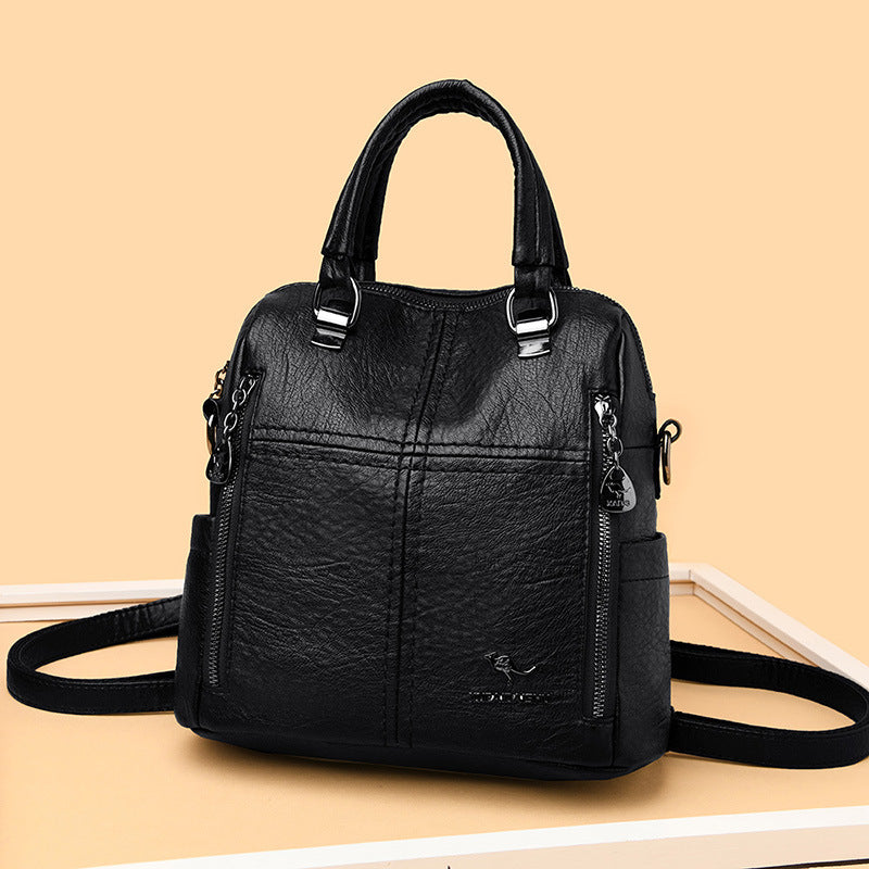 Adiffu Fashion Multi-Functional Backpack Handbag Single Shoulder Crossbody Bag