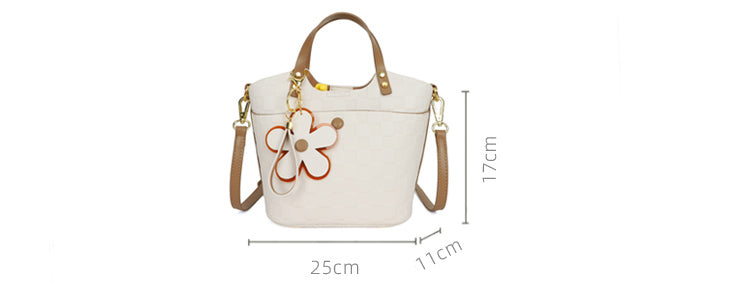 Sophisticated Soft Leather Hand Crossbody Bag