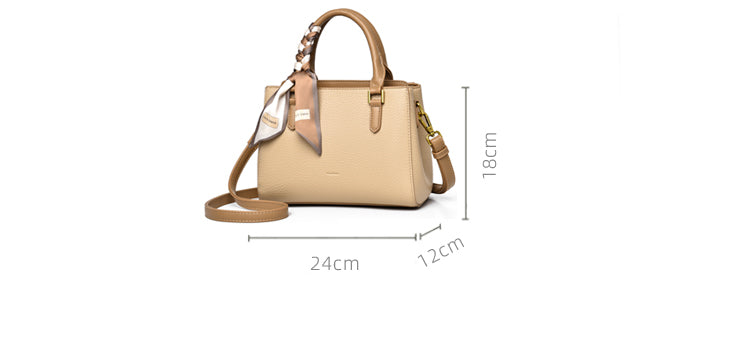 Pebbled Leather Crossbody Bag For Women