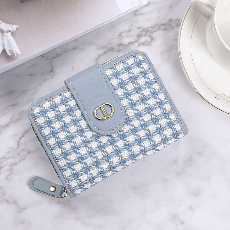 Adiffu Short Multi-Card Wallet For Women