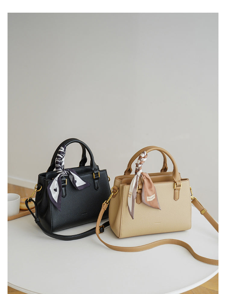 Pebbled Leather Crossbody Bag For Women