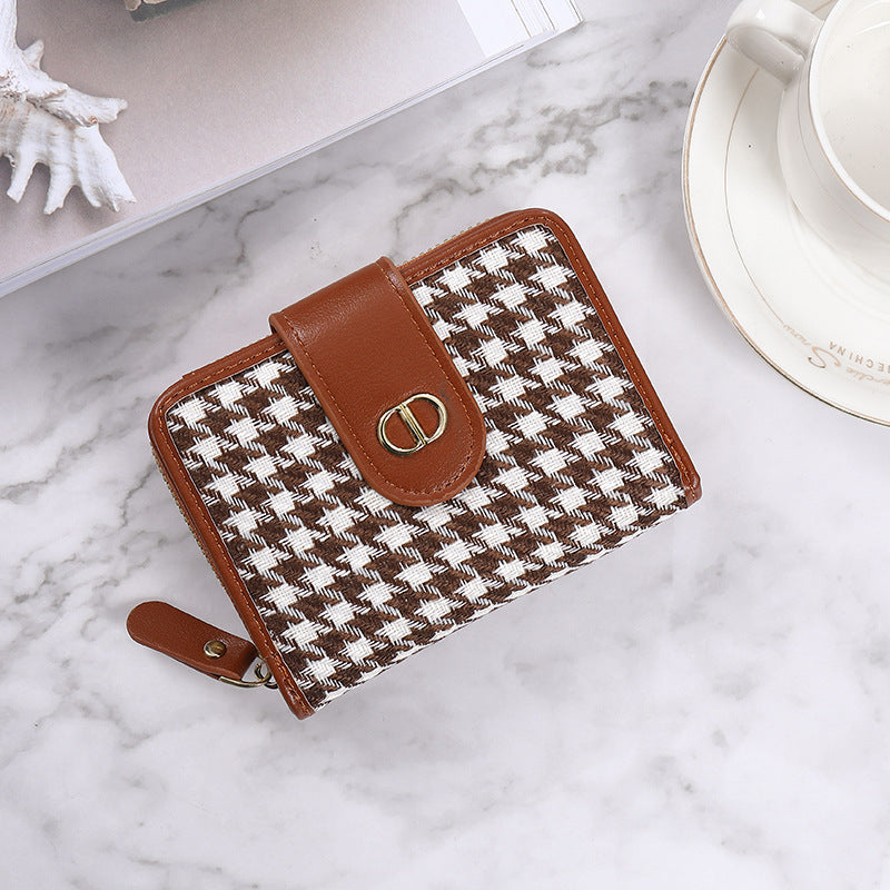 Adiffu Short Multi-Card Wallet For Women
