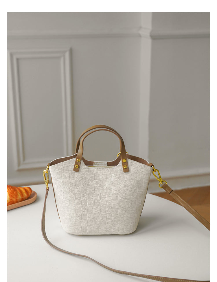 Sophisticated Soft Leather Hand Crossbody Bag