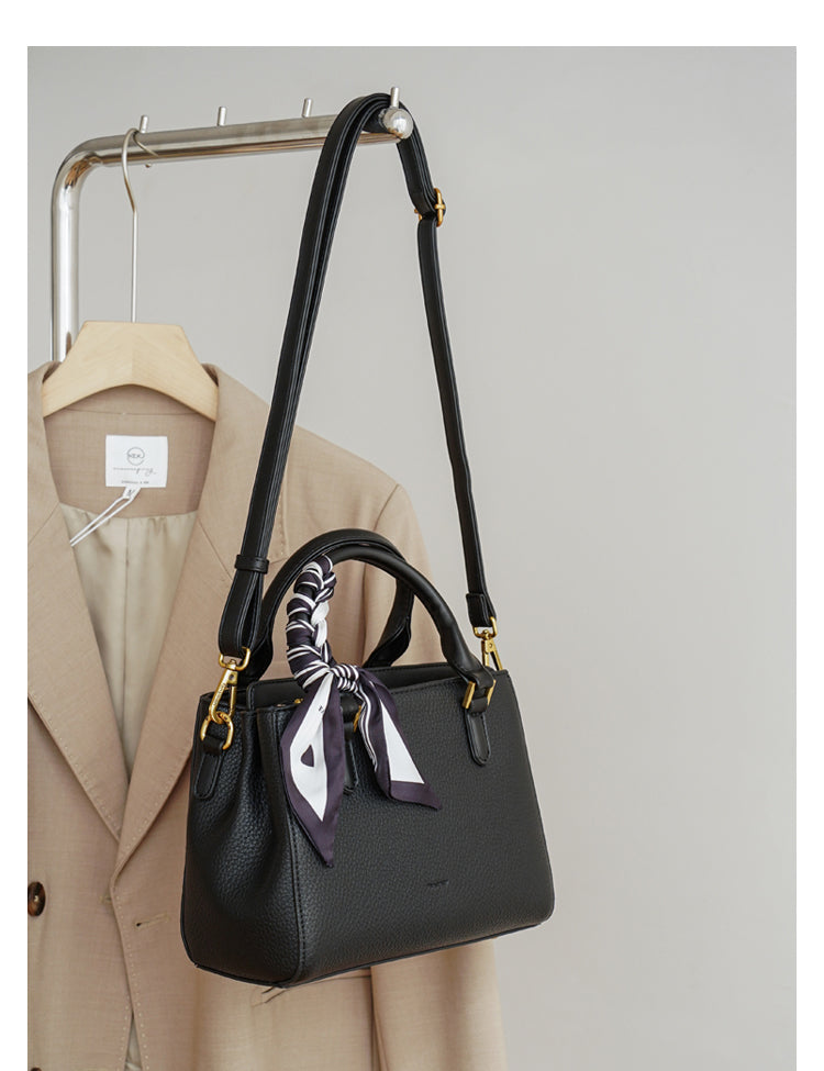 Pebbled Leather Crossbody Bag For Women
