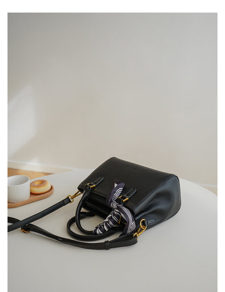 Pebbled Leather Crossbody Bag For Women