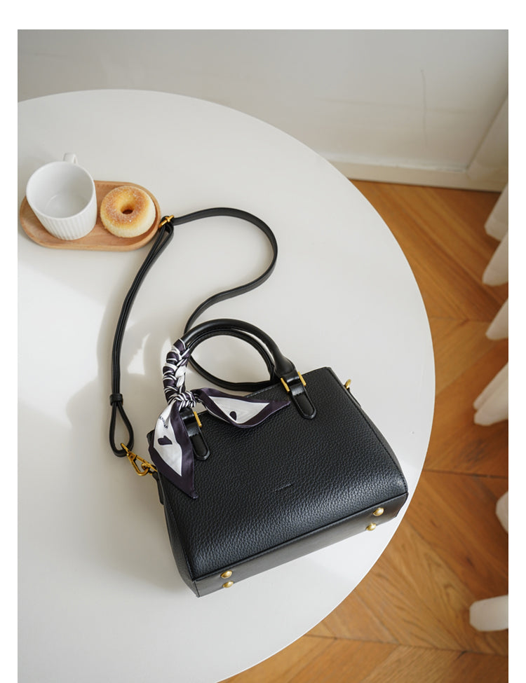 Pebbled Leather Crossbody Bag For Women