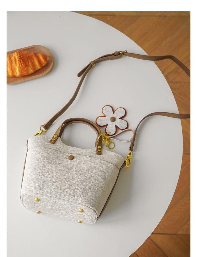 Sophisticated Soft Leather Hand Crossbody Bag