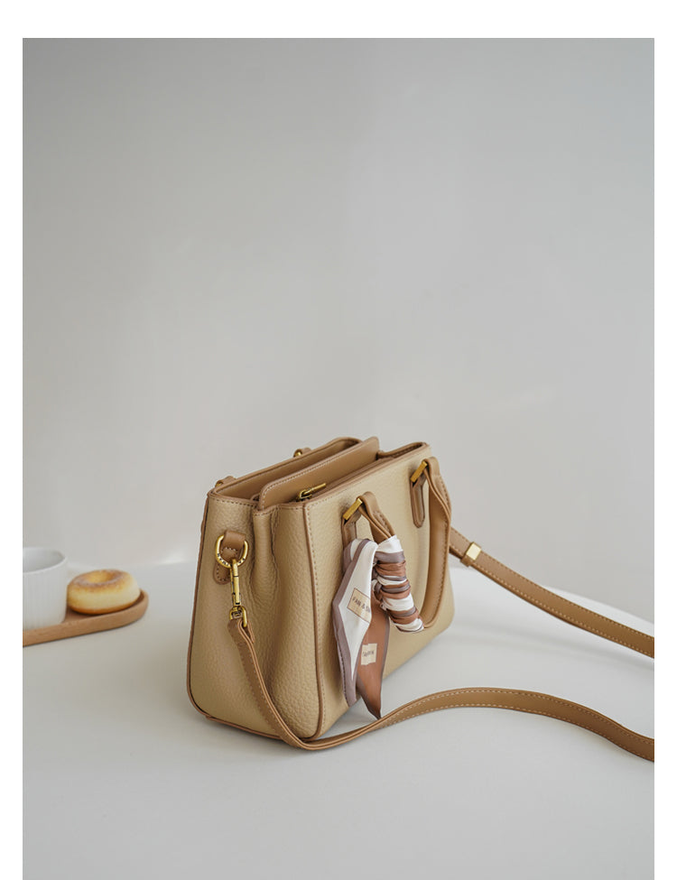 Pebbled Leather Crossbody Bag For Women