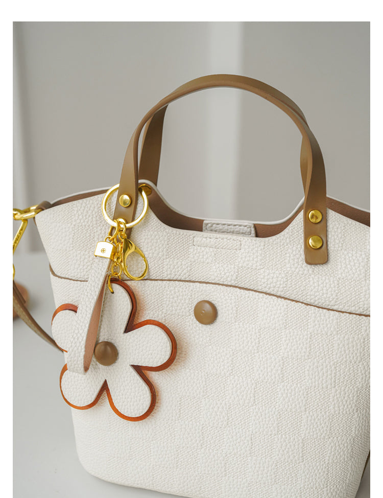 Sophisticated Soft Leather Hand Crossbody Bag