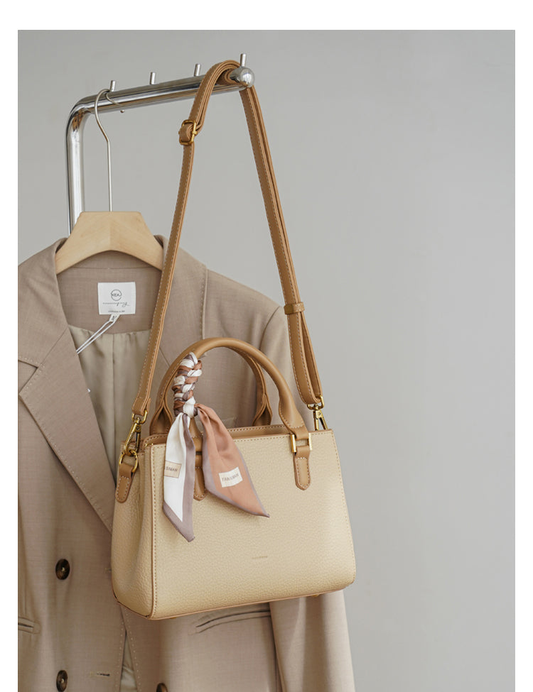Pebbled Leather Crossbody Bag For Women