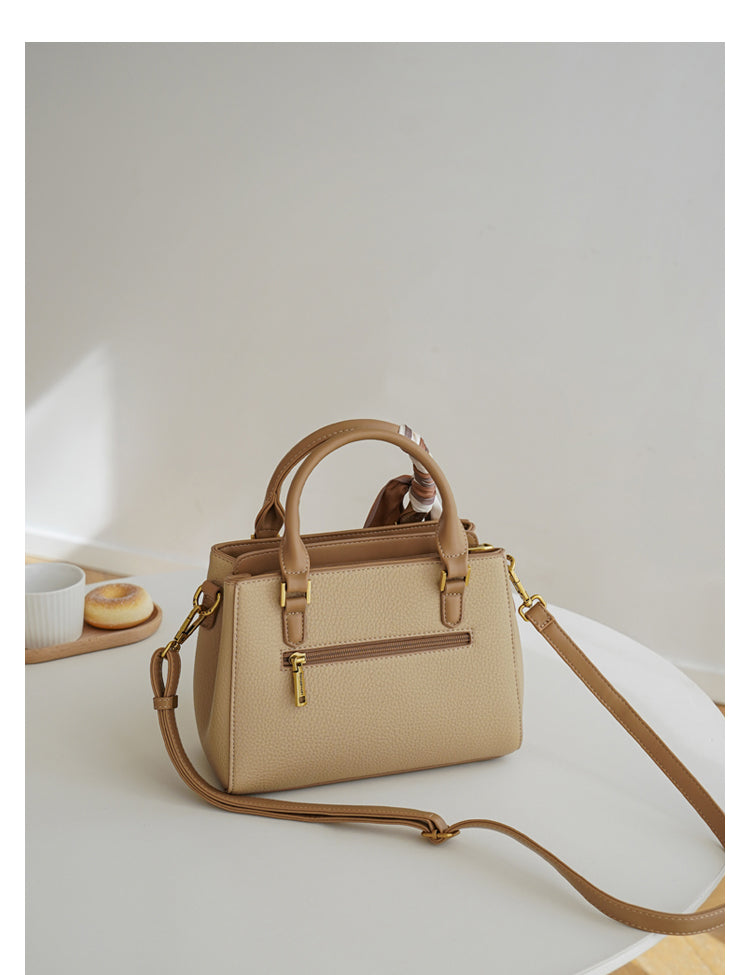 Pebbled Leather Crossbody Bag For Women