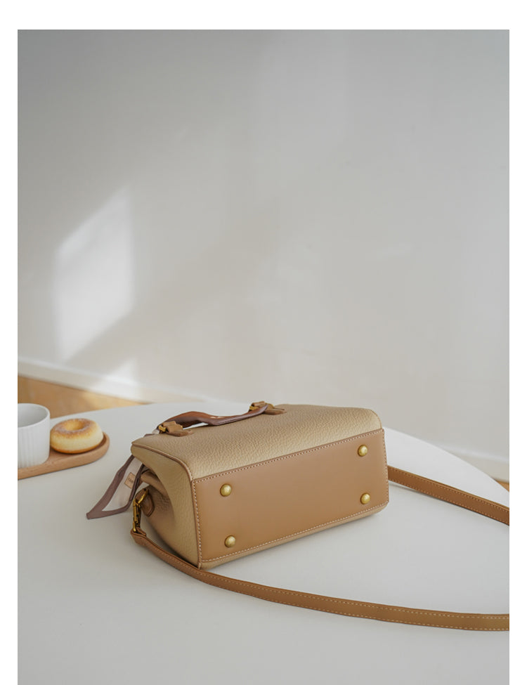 Pebbled Leather Crossbody Bag For Women