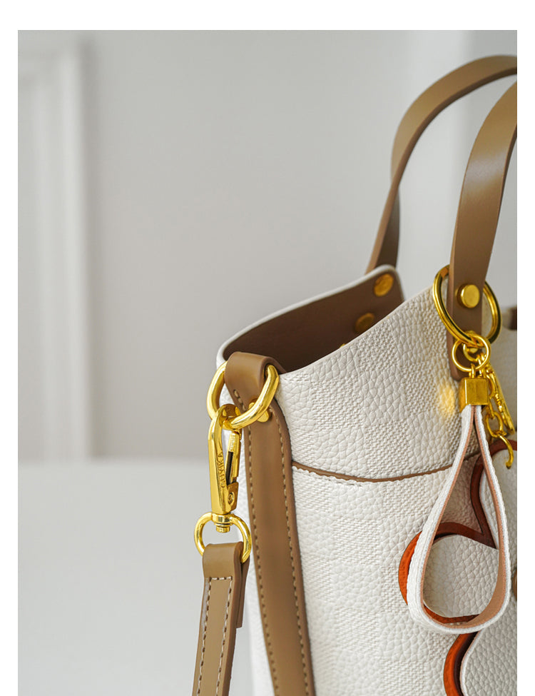 Sophisticated Soft Leather Hand Crossbody Bag
