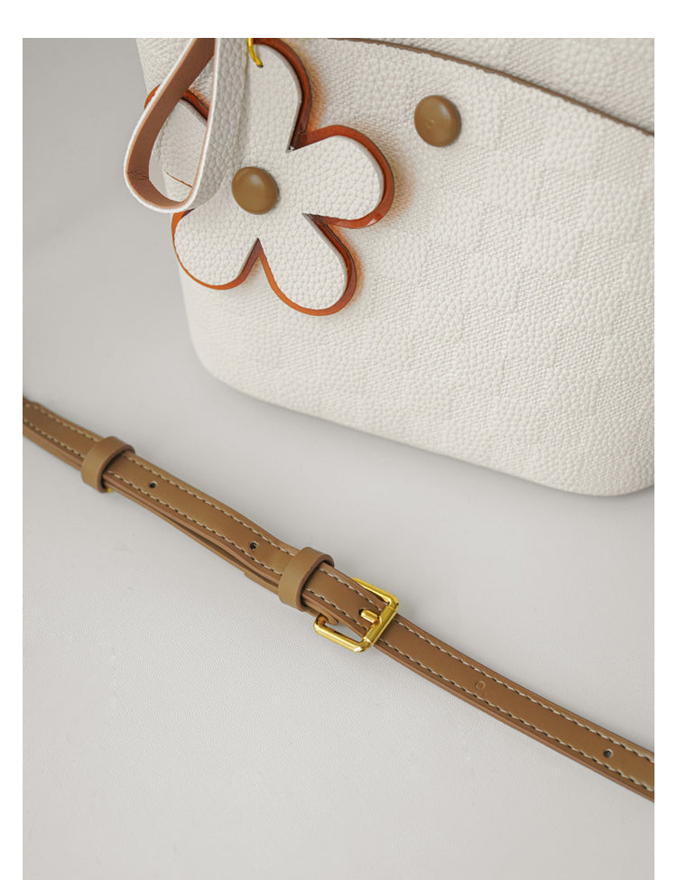 Sophisticated Soft Leather Hand Crossbody Bag