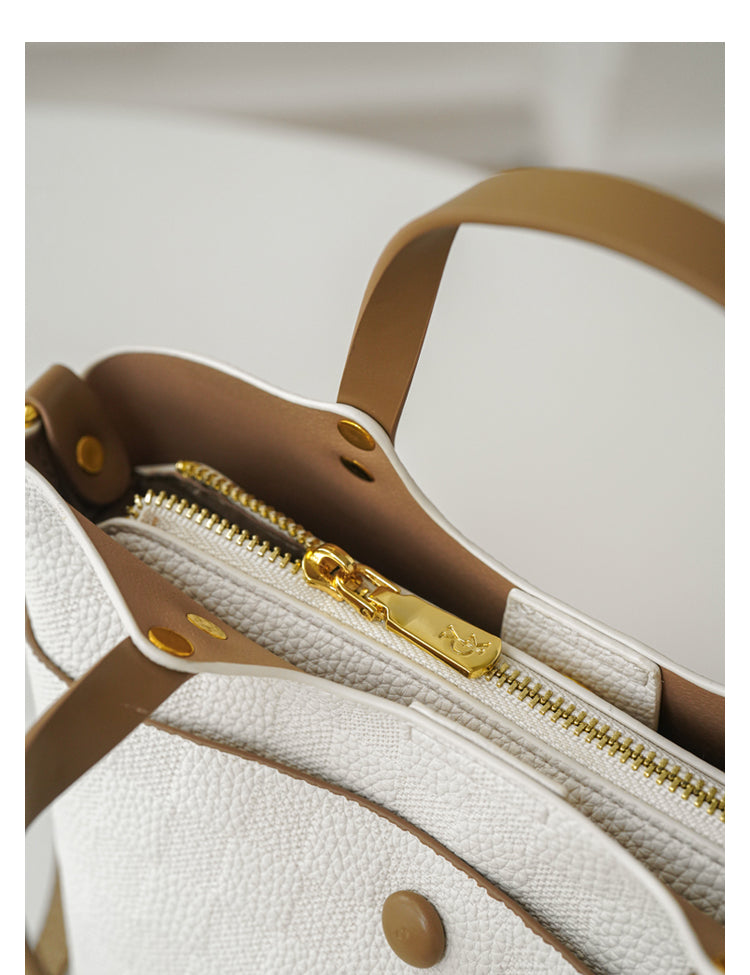 Sophisticated Soft Leather Hand Crossbody Bag