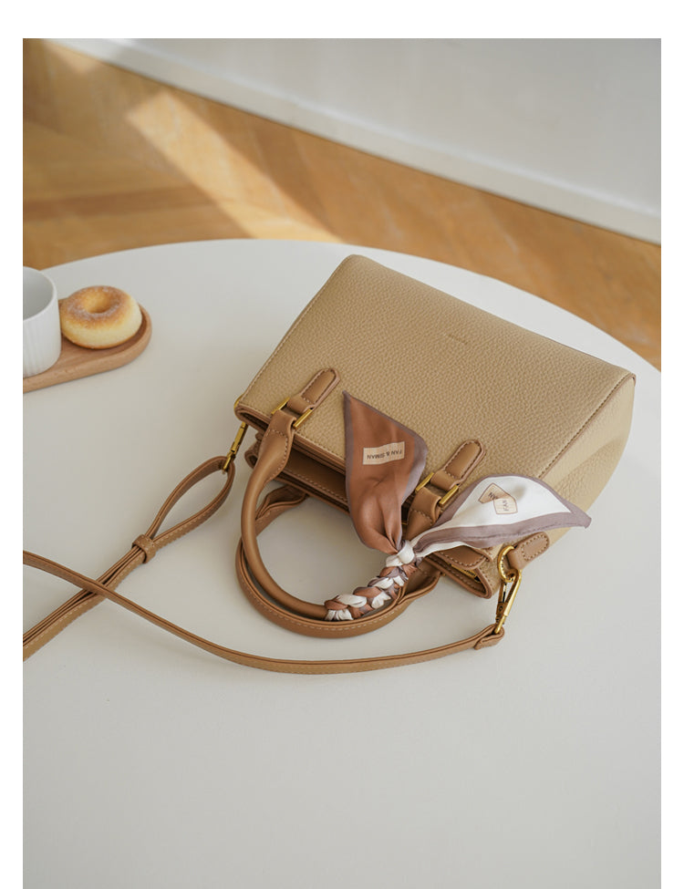 Pebbled Leather Crossbody Bag For Women