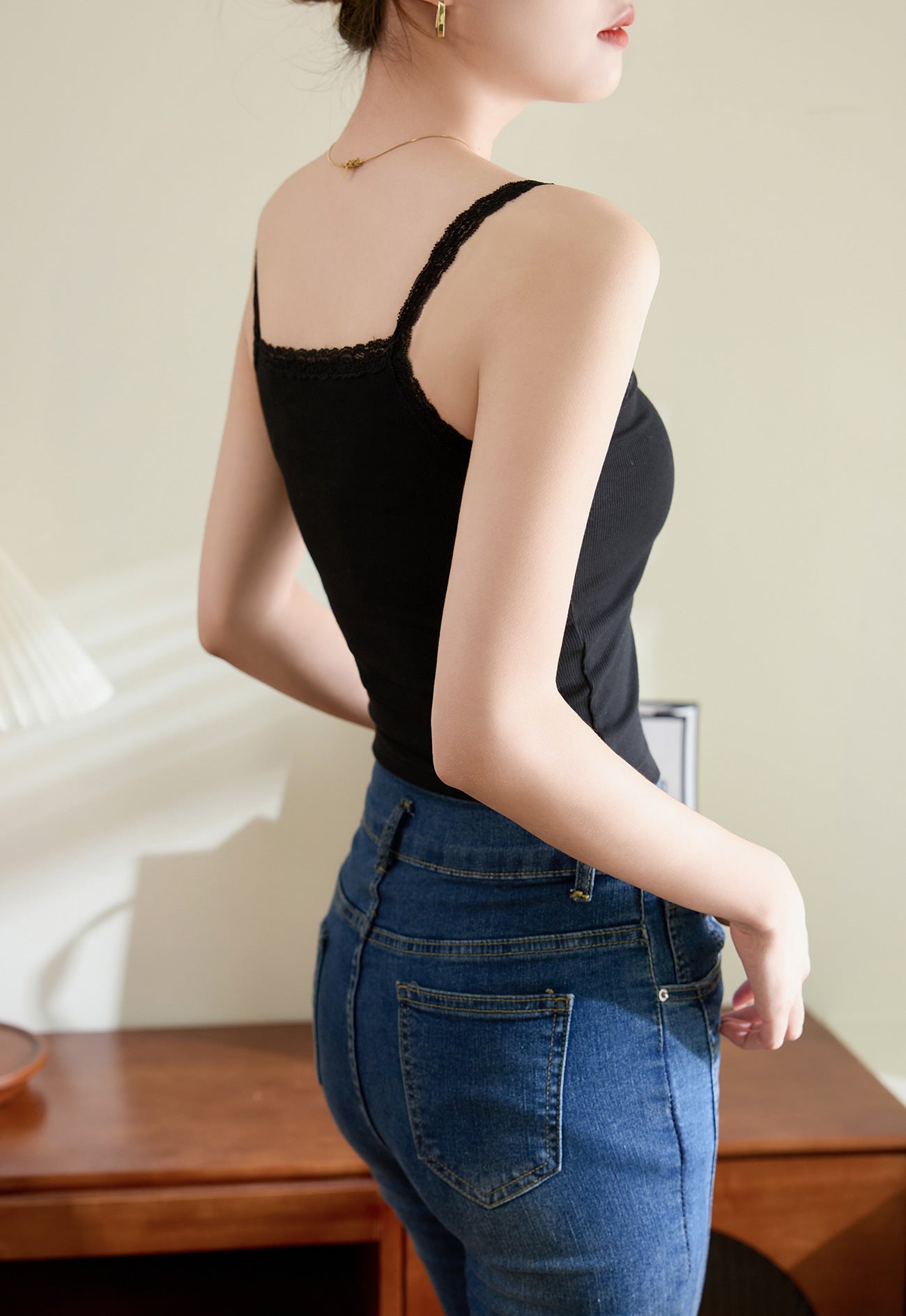Stylish Lace Camisole Vest