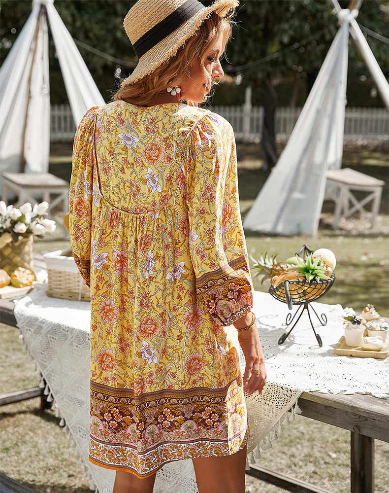 Adiffu Casual Holiday Dress