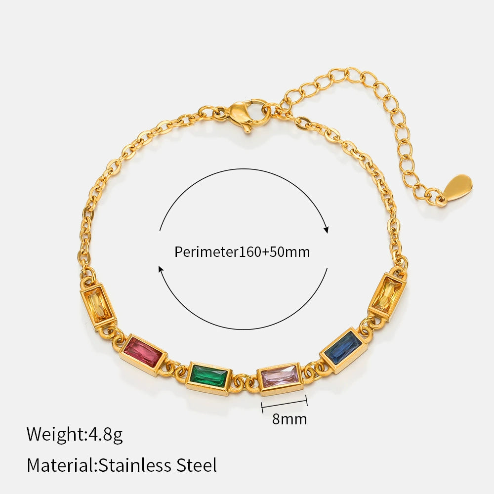 Color Crystal Bracelet Women