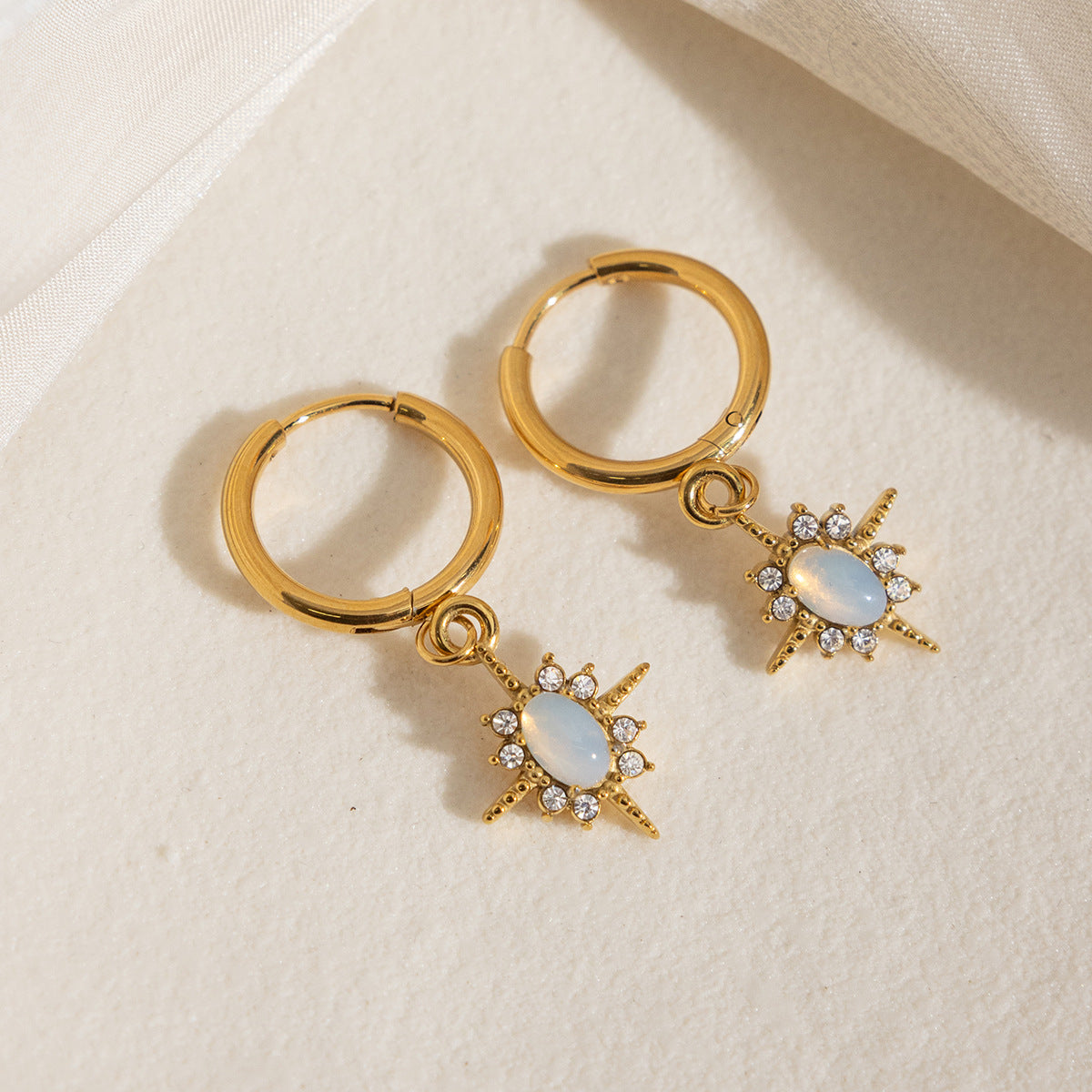 Chic Starburst Statement Earrings for Women