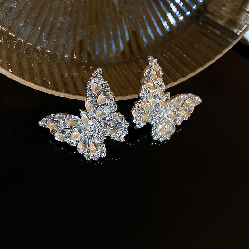 Adiffu Delicate Butterfly Earrings