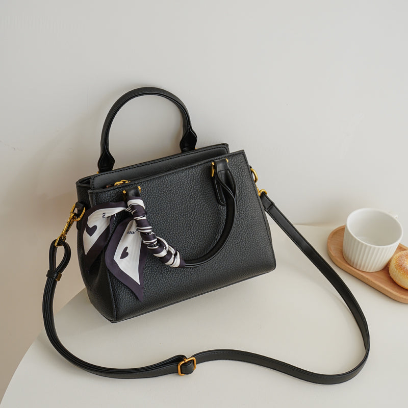 Pebbled Leather Crossbody Bag For Women