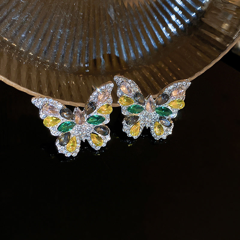 Adiffu Delicate Butterfly Earrings