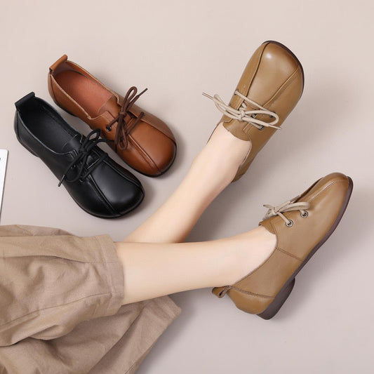 Adiffu Vintage Lace-up Women's Shoes