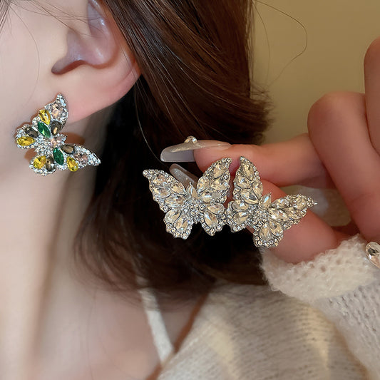 Adiffu Delicate Butterfly Earrings