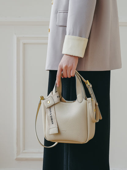 Solid Color Large Capacity Crossbody Bag