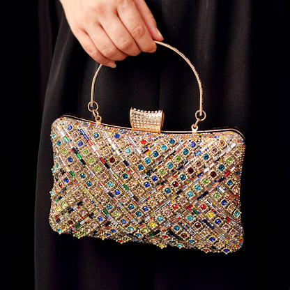 Adiffu Fashion Rhinestone Bag