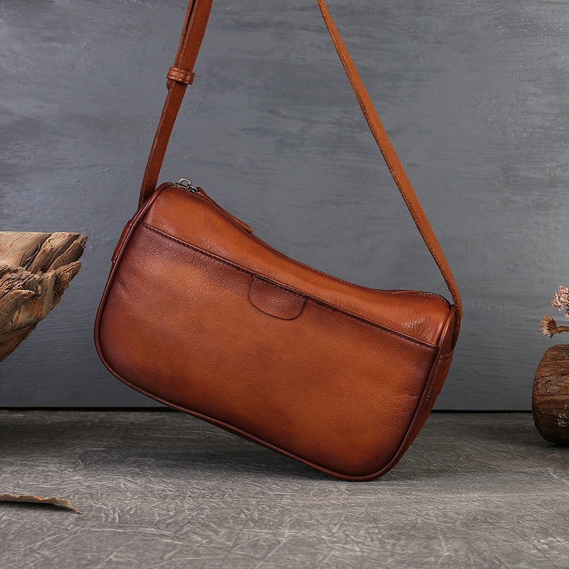 Adiffu Handmade Genuine Leather Crossbody Bag For Women