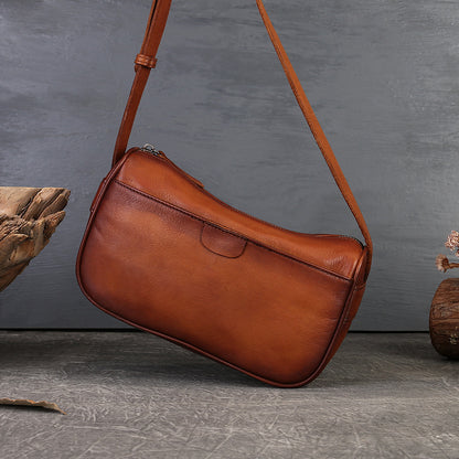 Adiffu Handmade Genuine Leather Crossbody Bag For Women