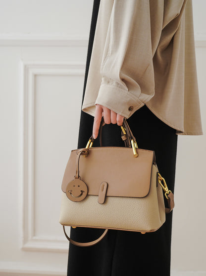 Adiffu Vintage Khaki/Black Crossbody Bag