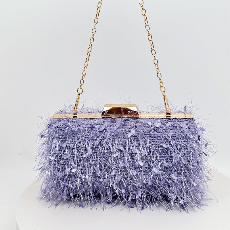Adiffu Tassel Evening Bag