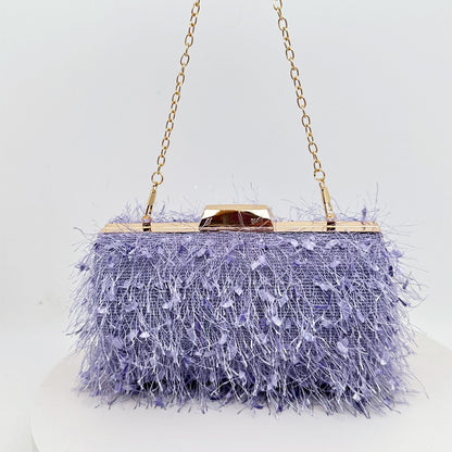 Adiffu Tassel Evening Bag