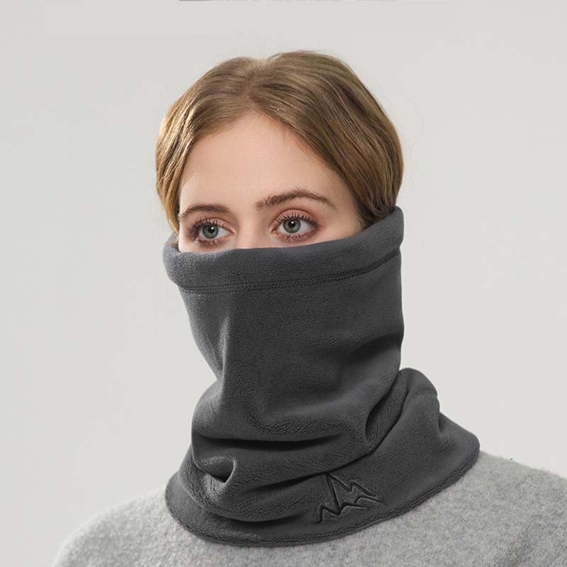 Adiffu Autumn And Winter Outdoor Cycling Trekking Warm Ear-protection Windproof Hat Aoxiang Solid Color Pile Hat Thickened Dual-purpose Bib