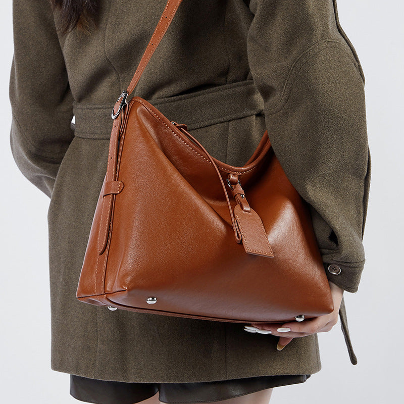 Adiffu Elegant Leather Shoulder Bag