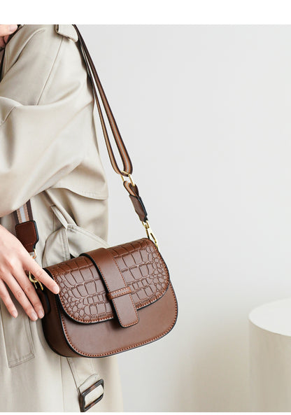 Trendy Saddle Crossbody Bag