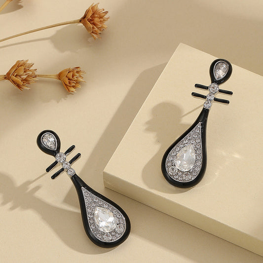 Adiffu Vintage Lute Earrings