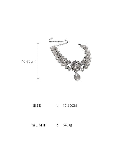 Adiffu Baroque Pearl Necklace