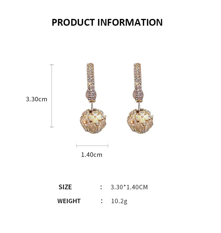 Two Ways To Wear Floral Pearl Earrings