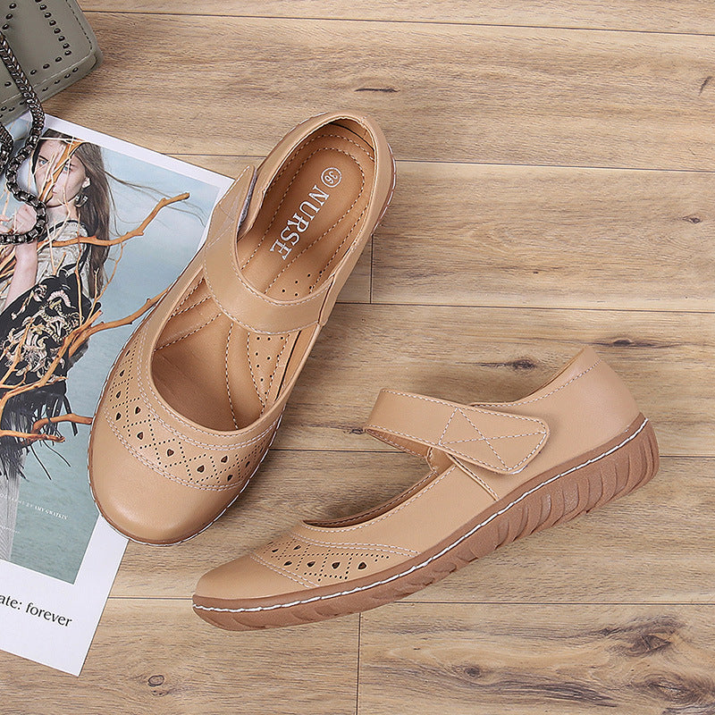Adiffu Shallow Breathable Soft Soled Comfortable Flat Gommino