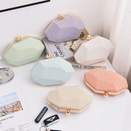 Adiffu Stylish Three-dimensional Irregular Evening Bag
