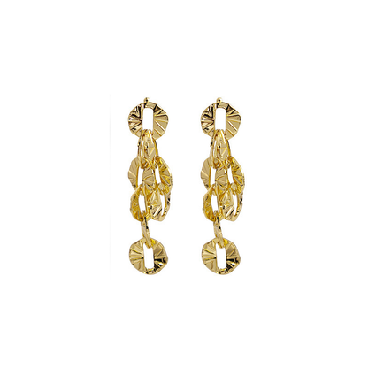 Sparkling Tassel Earrings